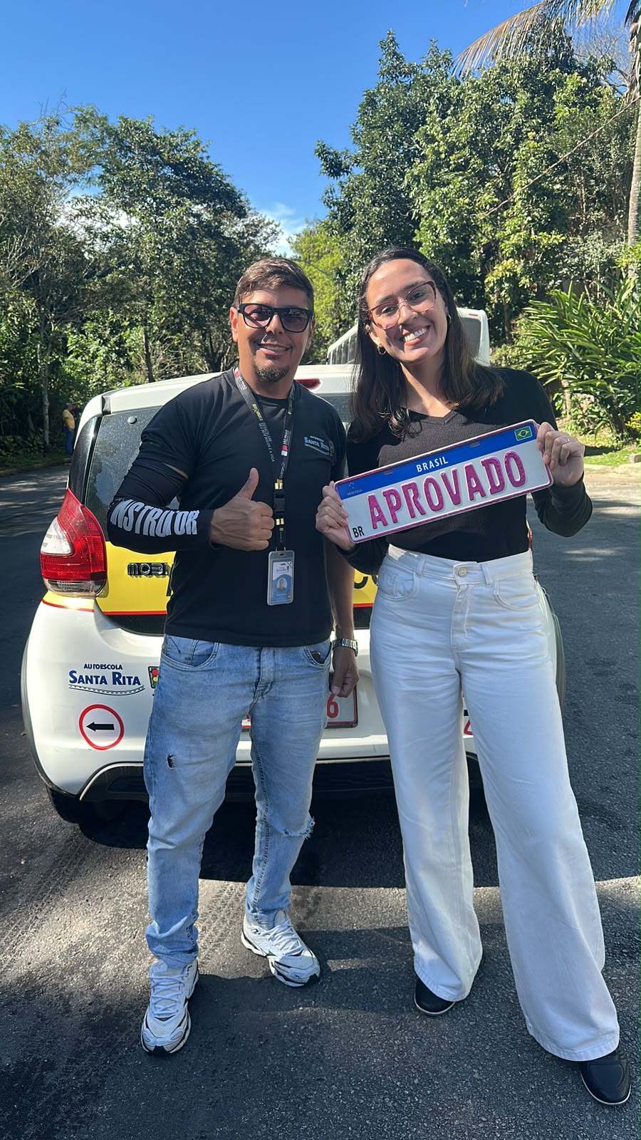 Alunos aprovados na Autoescola Santa Rita