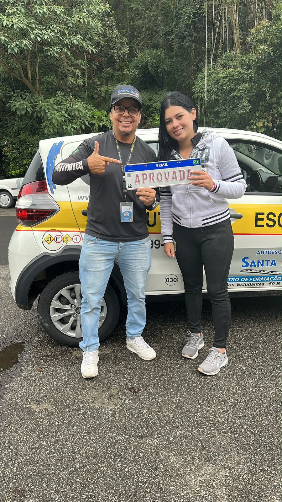 Alunos aprovados na Autoescola Santa Rita